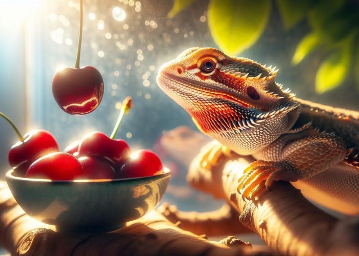 can bearded dragons eat cherries
