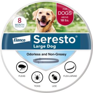Seresto Large Dog Vet-Recommended Flea & Tick Treatment & Prevention Collar Pros, Cons & reviews